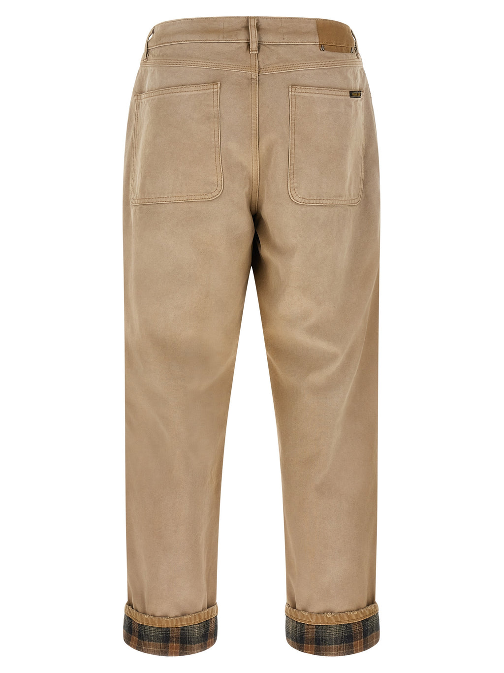 Journey Russell Beige Cotton Trousers