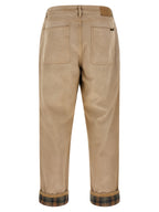 Journey Russell Beige Cotton Trousers