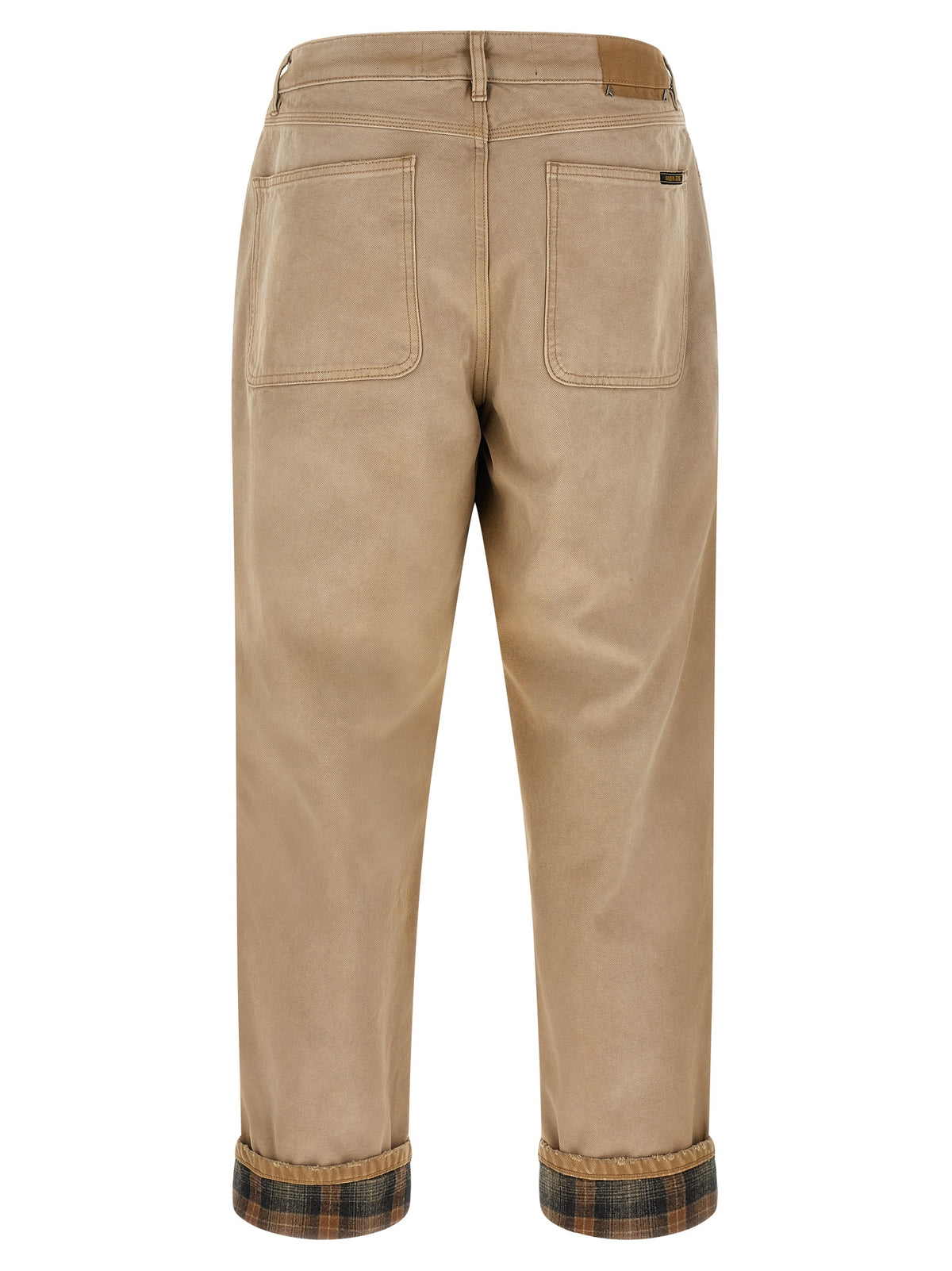 Journey Russell Beige Cotton Trousers
