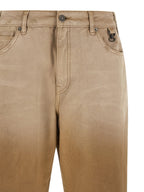 Journey Russell Beige Cotton Trousers