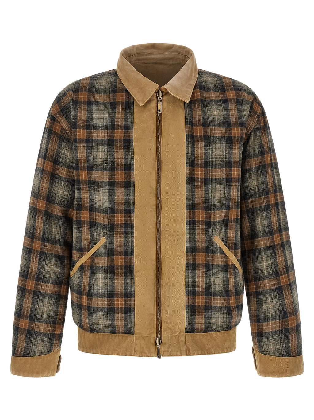 Journey Beige Cotton Shell Jacket