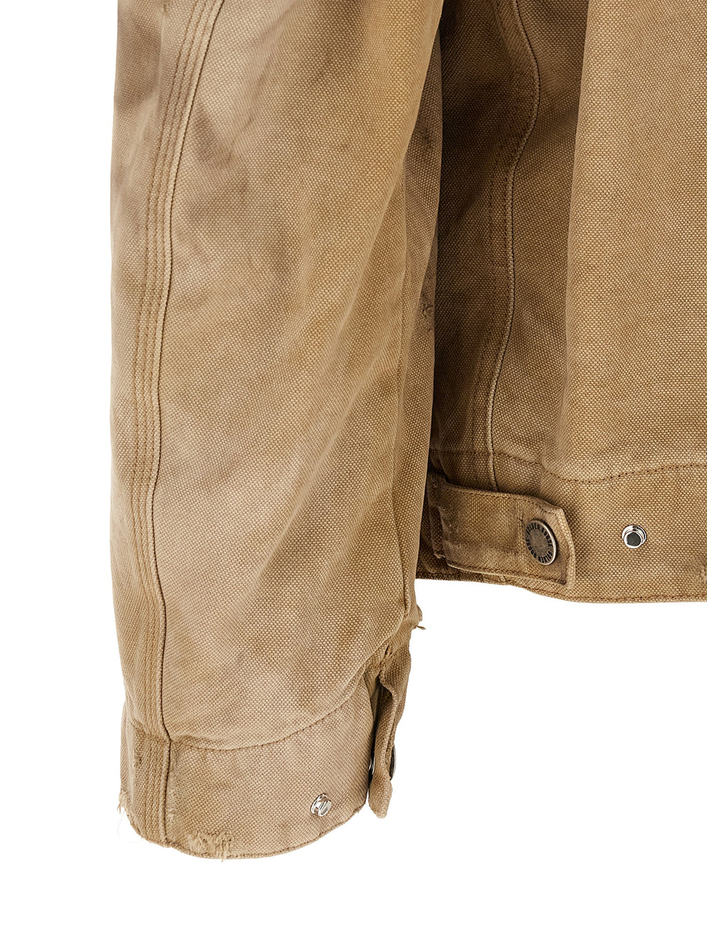 Journey Beige Cotton Shell Jacket