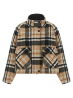 Wool-Blend Kaban Coat