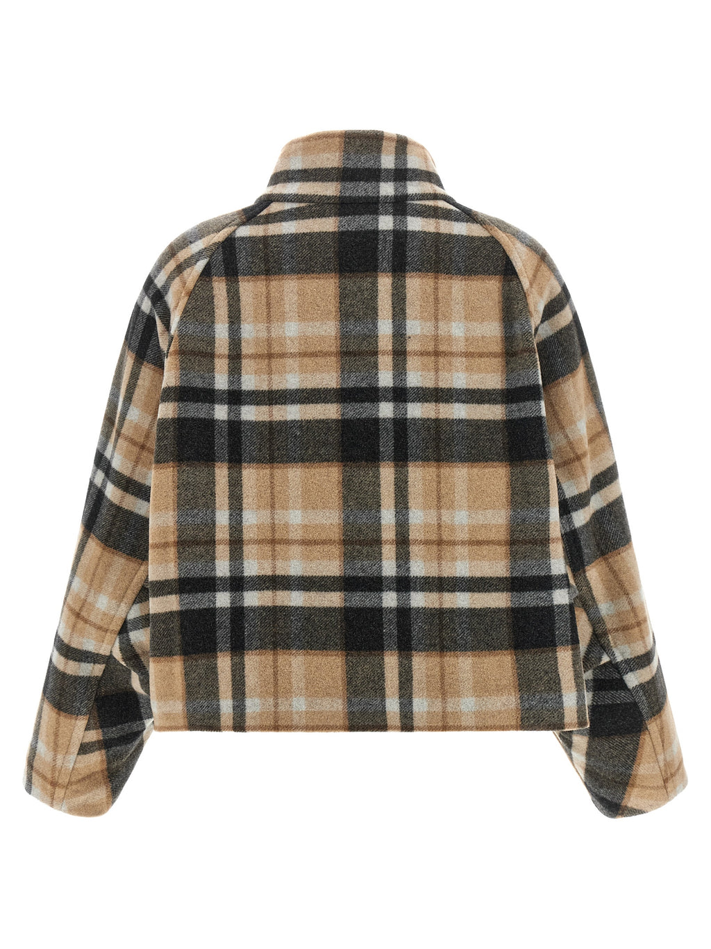 Wool-Blend Kaban Coat