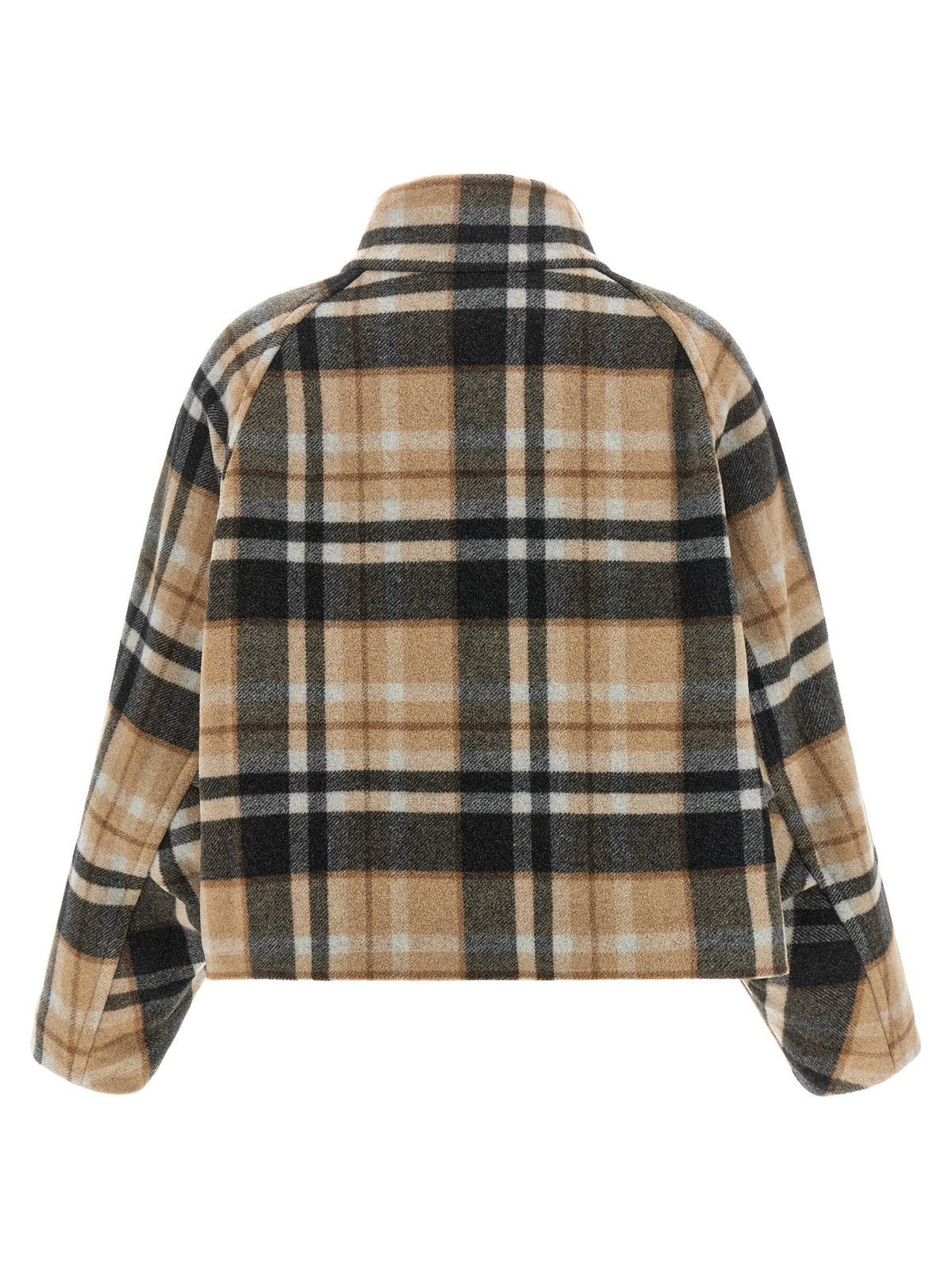 Wool-Blend Kaban Coat