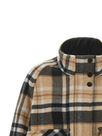 Wool-Blend Kaban Coat