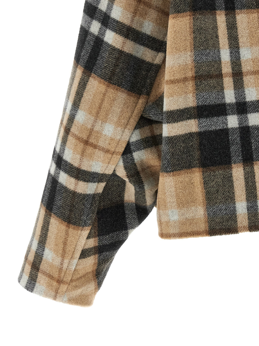 Wool-Blend Kaban Coat