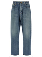 Relaxed Fit Japanese Organic Cotton Baggy Jeans