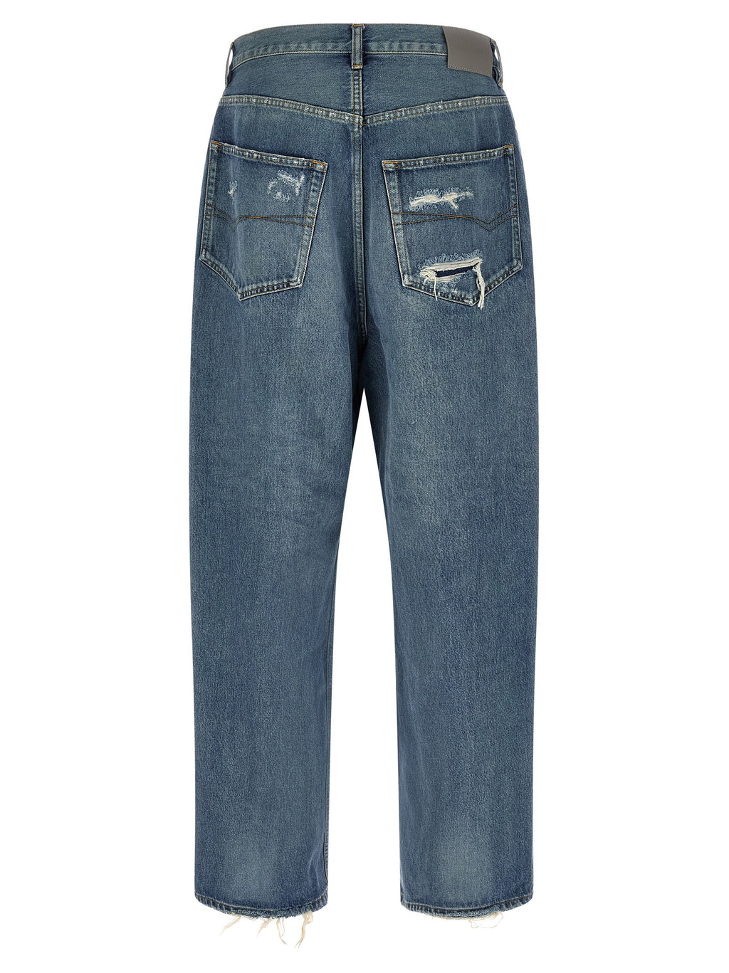 Relaxed Fit Japanese Organic Cotton Baggy Jeans