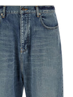 Relaxed Fit Japanese Organic Cotton Baggy Jeans