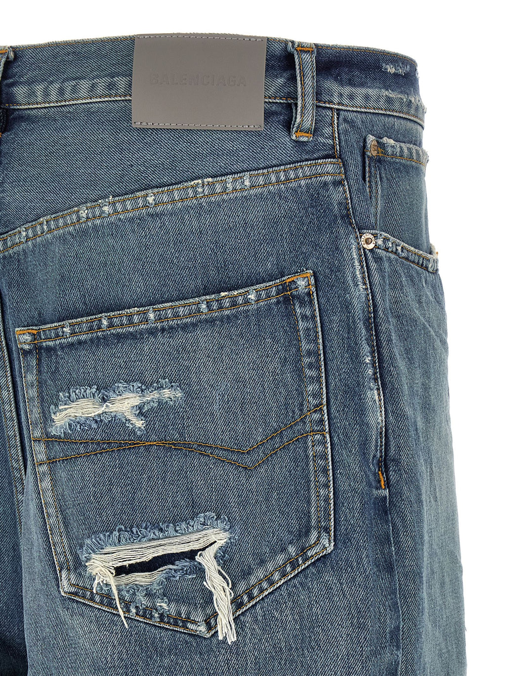 Relaxed Fit Japanese Organic Cotton Baggy Jeans