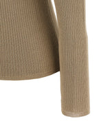 Gergo Polo Jersey Silk & Cashmere Beige