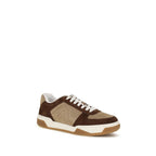 Brown Nappa Leather Sparry Sneakers