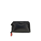 Lambskin Antigona Clutch