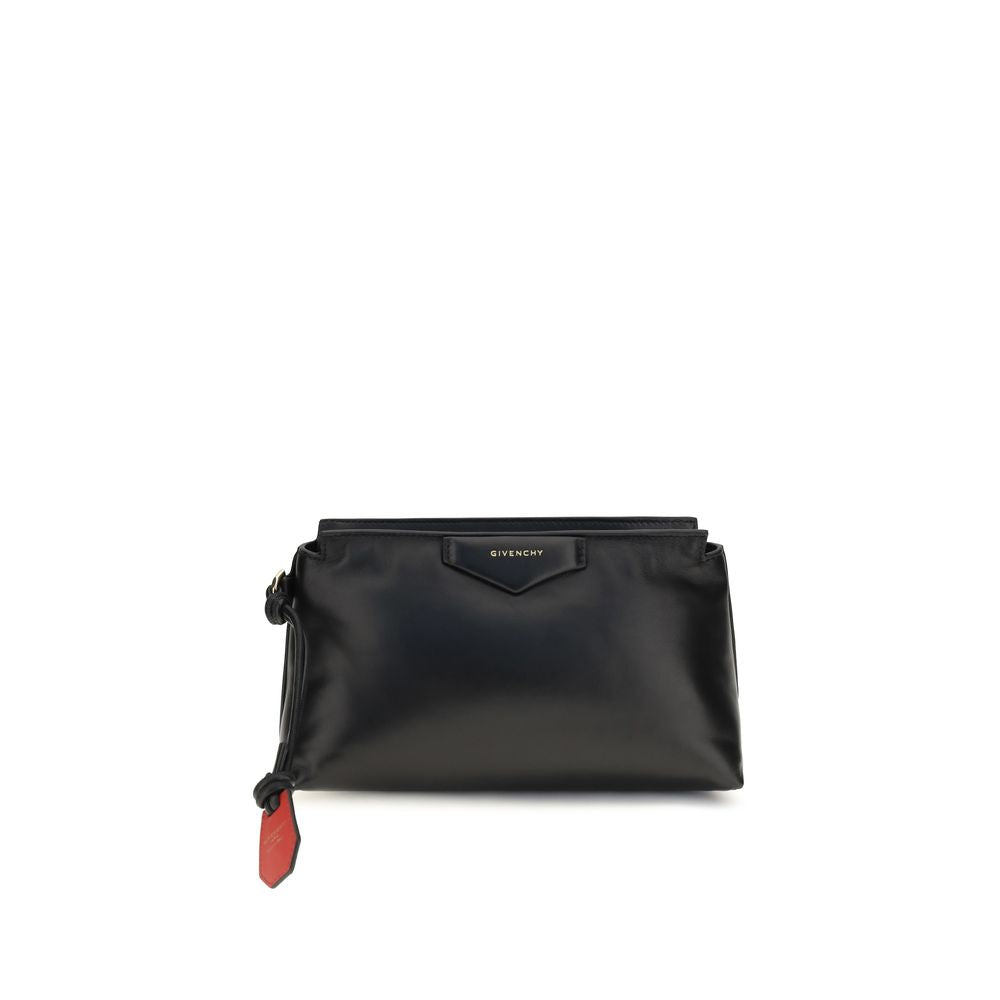 Lambskin Antigona Clutch