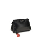 Lambskin Antigona Clutch