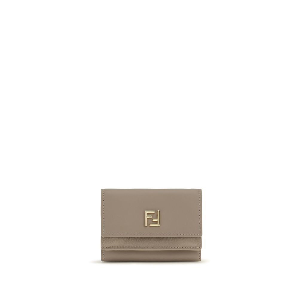Mini Calfskin Trifold Wallet