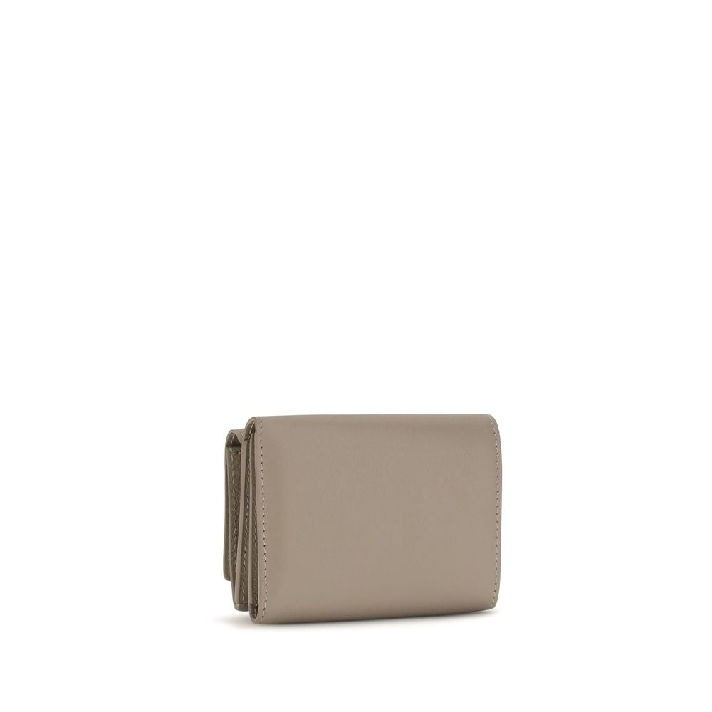Mini Calfskin Trifold Wallet