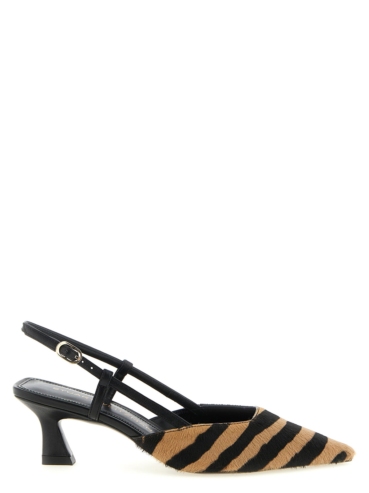 Calfskin Vinnie Mid Heel Pumps