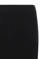 Viscose Sheath Midi Skirt