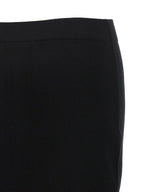 Viscose Sheath Midi Skirt