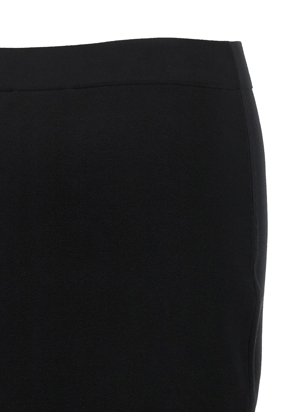 Viscose Sheath Midi Skirt