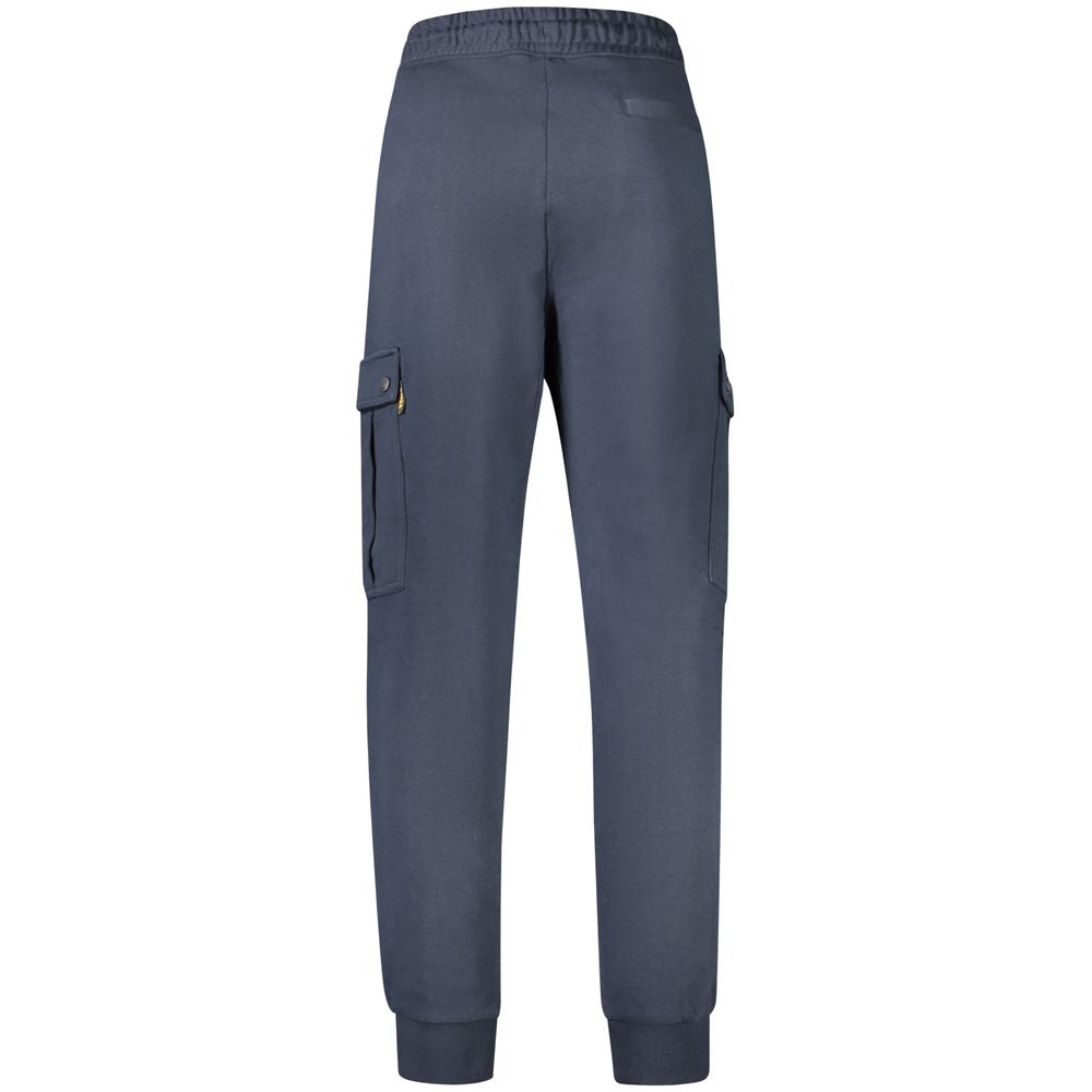 Blue Organic Cotton Trousers