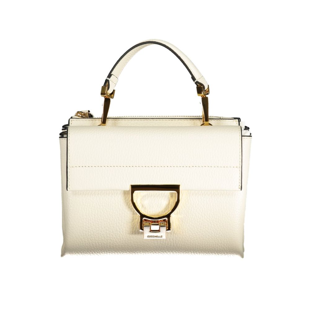 White Leather Arlettis Bag