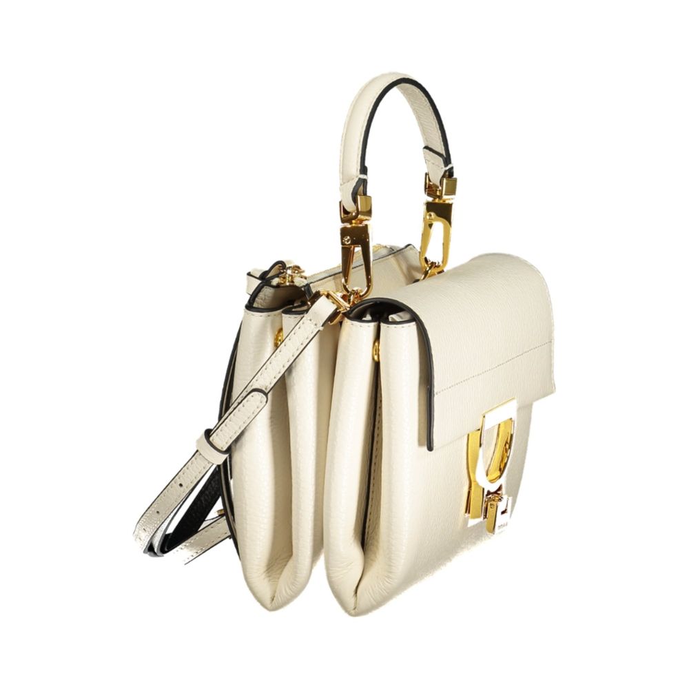 White Leather Arlettis Bag
