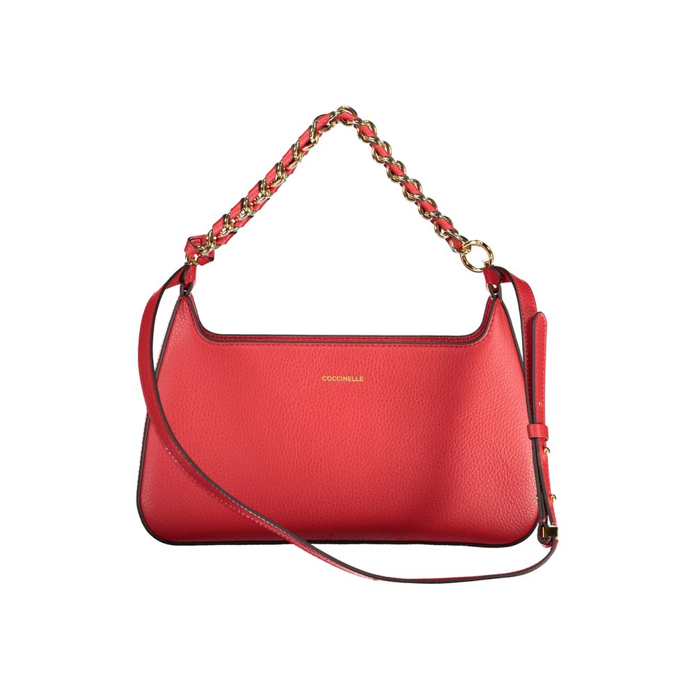 Red Leather Beat Generation Bag
