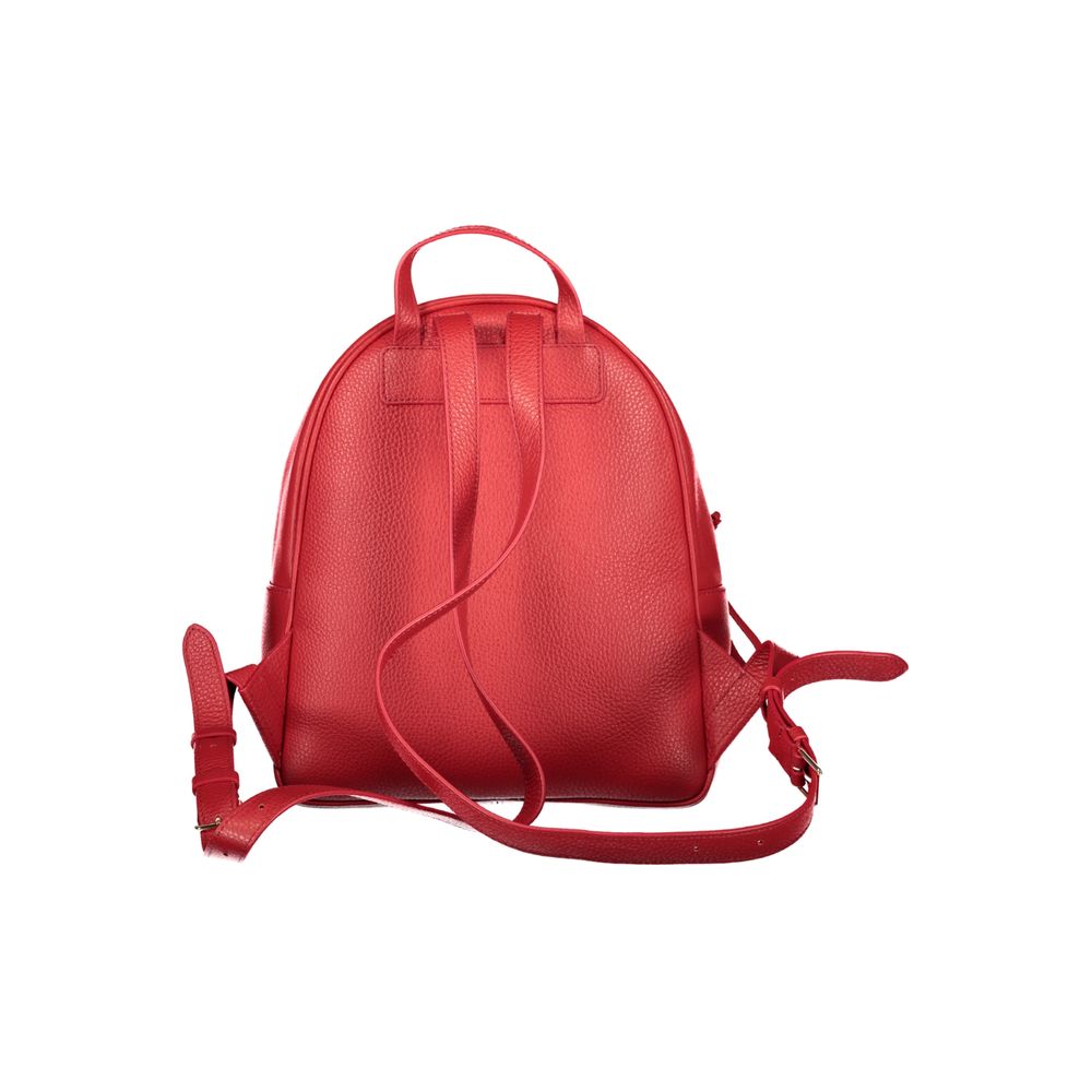 Red Leather Nory Backpack