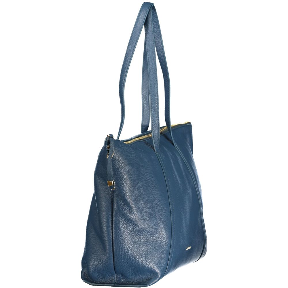 Blue Leather Nory Bag