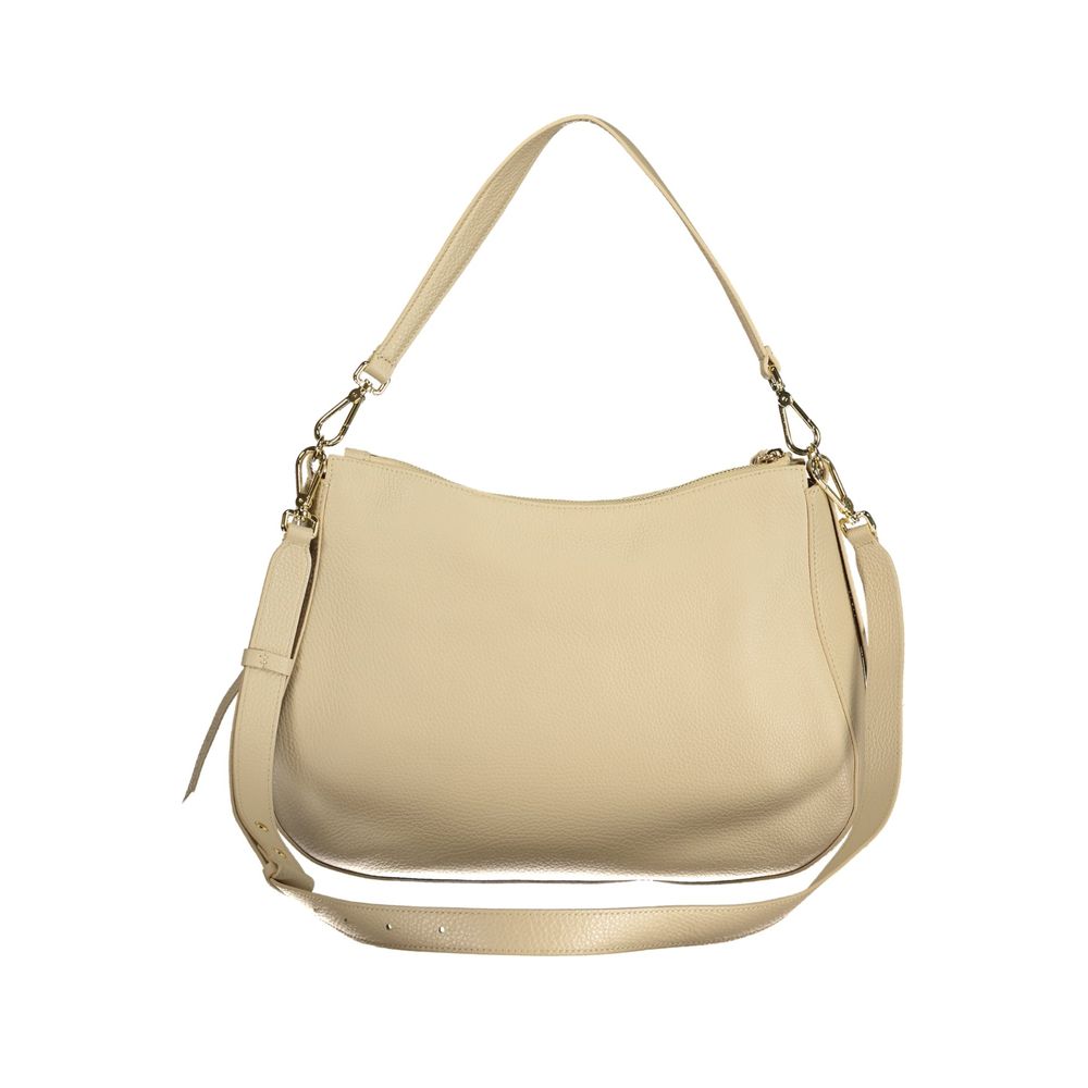 Beige Leather Nory Bag