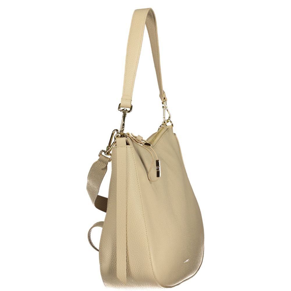 Beige Leather Nory Bag