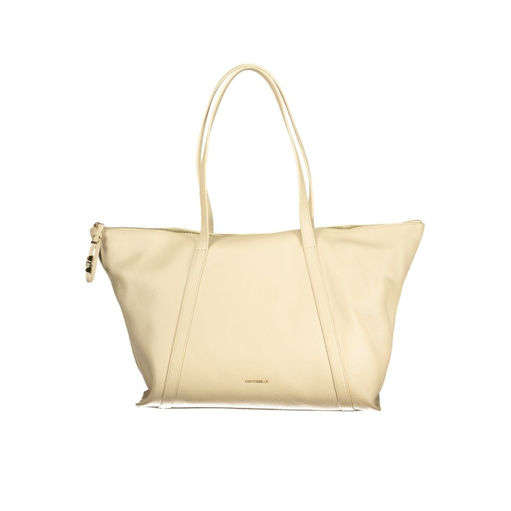 Beige Leather Nory Bag