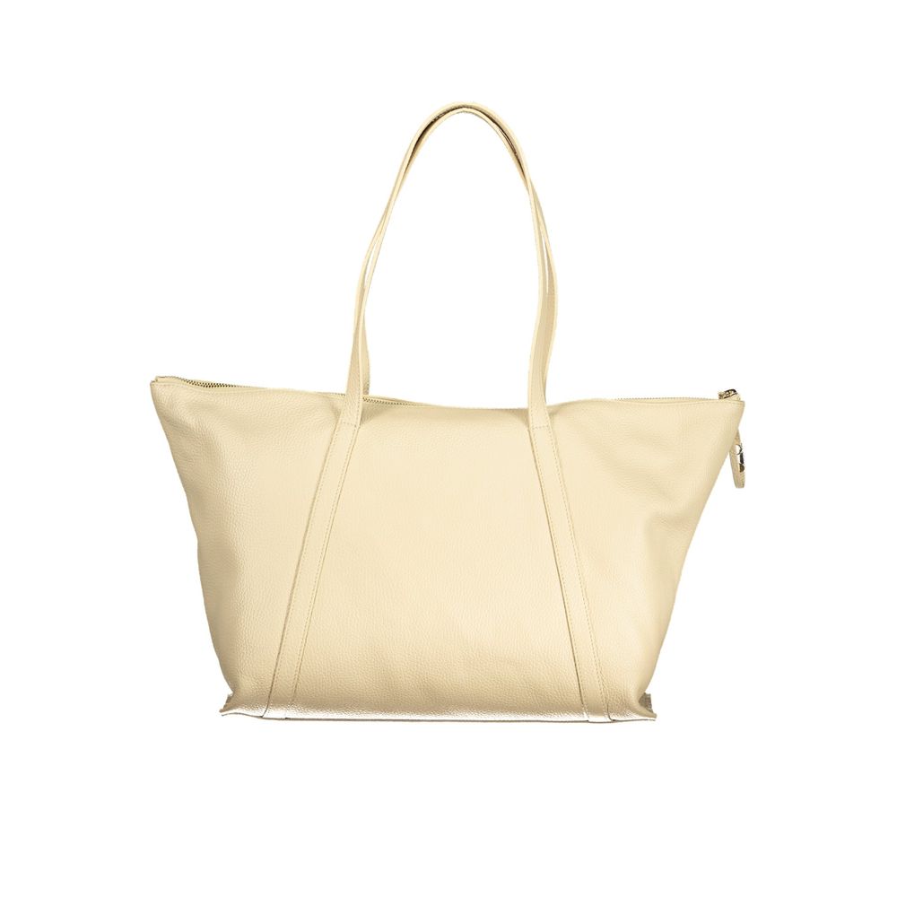 Beige Leather Nory Bag