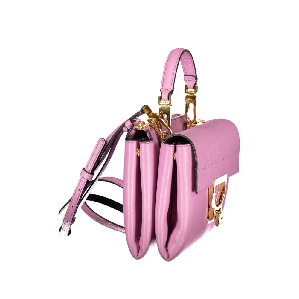 Violet Leather Arlettis Bag