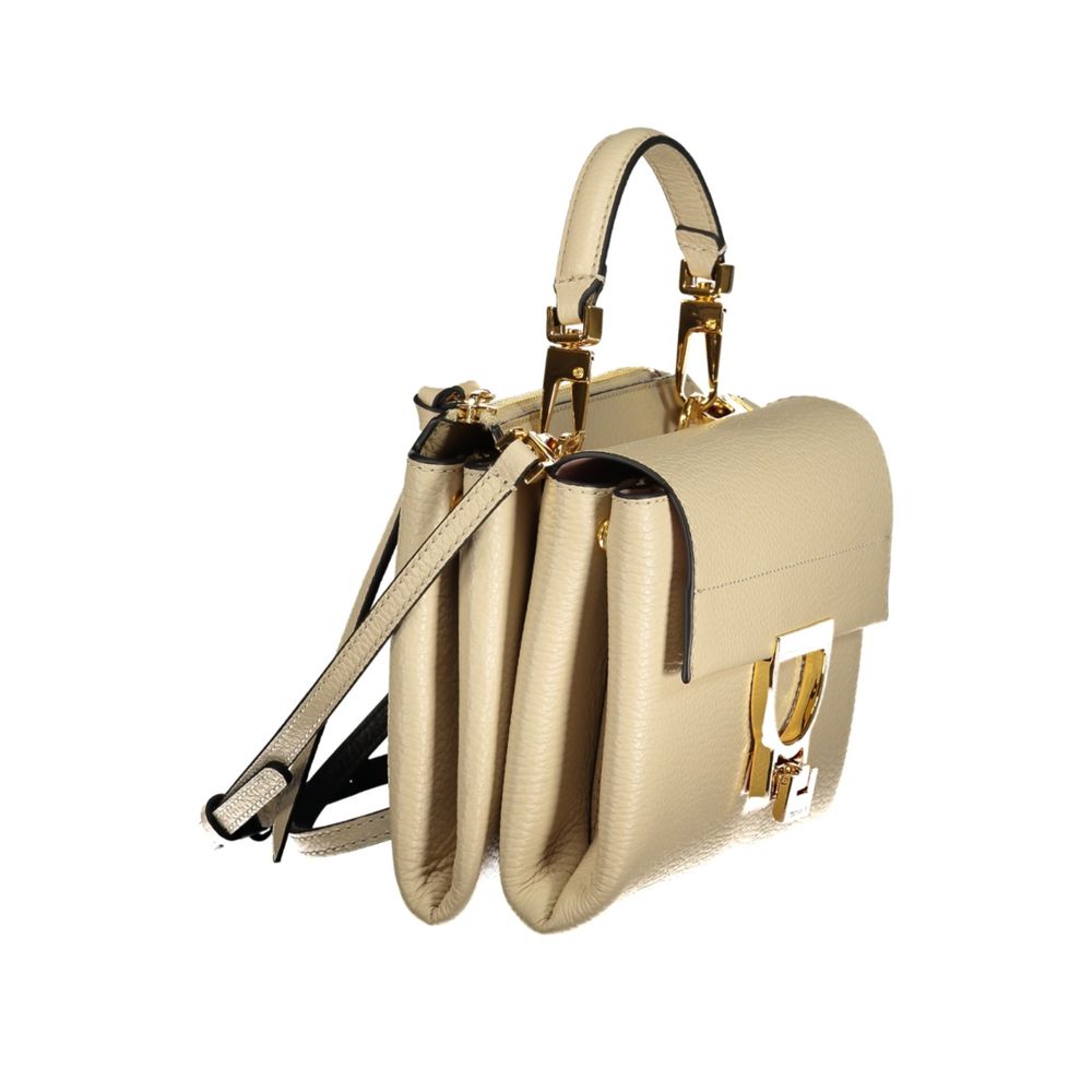 Beige Leather Arlettis Bag