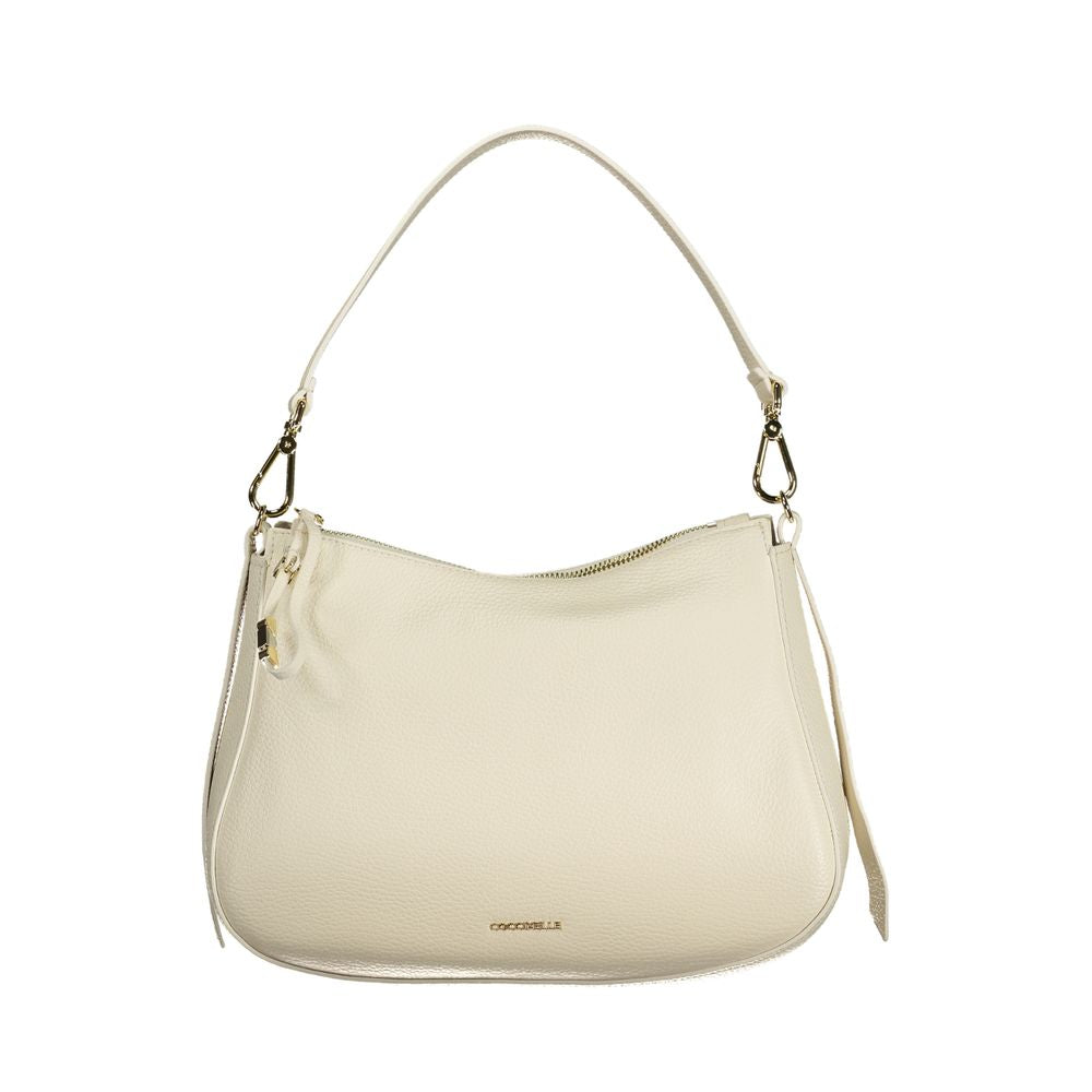 Nory White Leather Bag