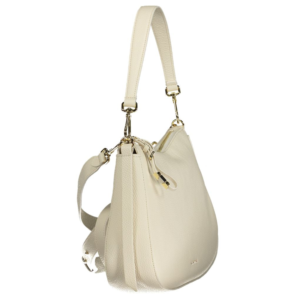 Nory White Leather Bag