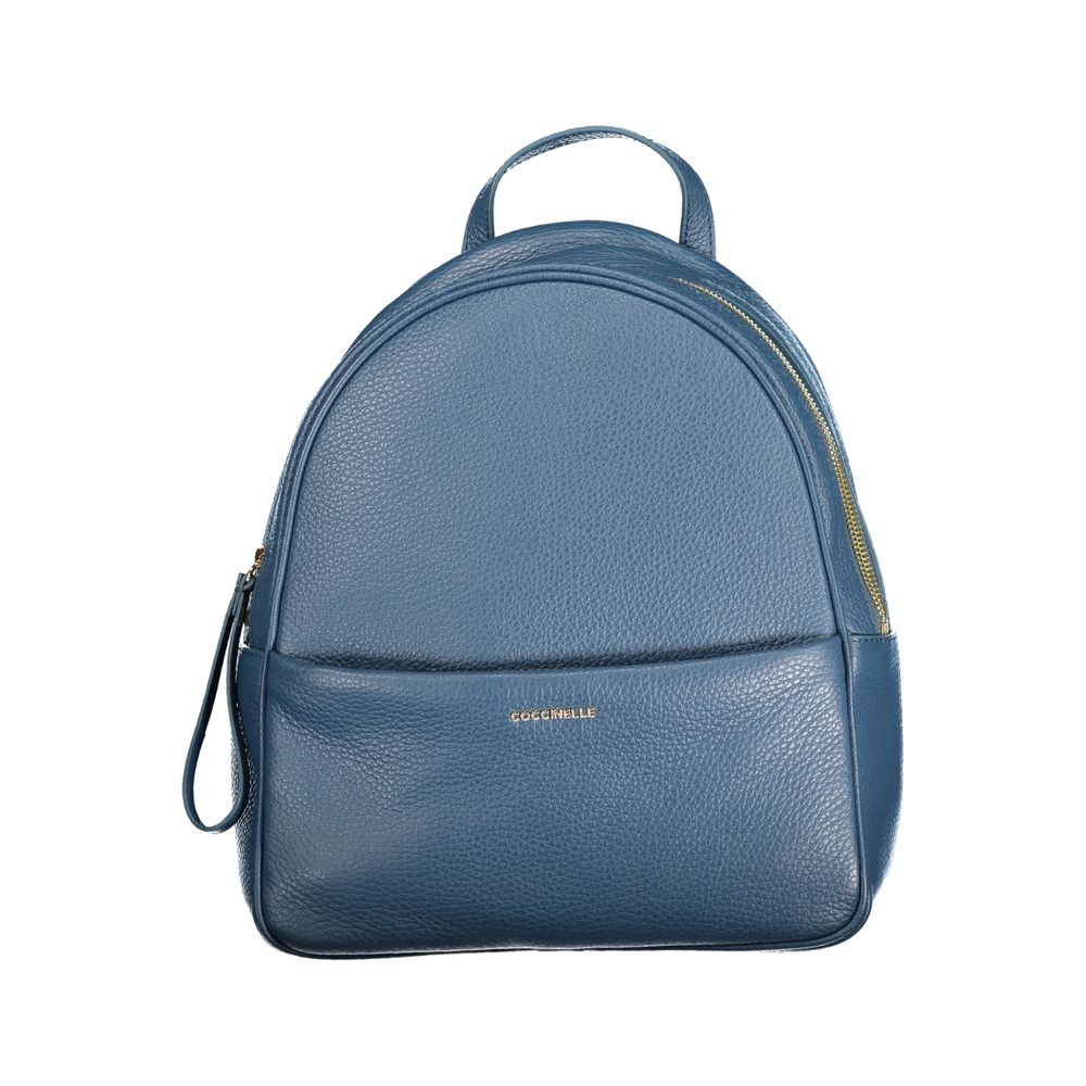 Blue Leather NORY Backpack