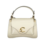 White Calf Leather C‑ME Bag