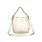 White Leather Beat Generatio Bag