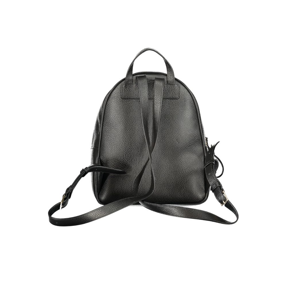 Black Leather Nory Backpack