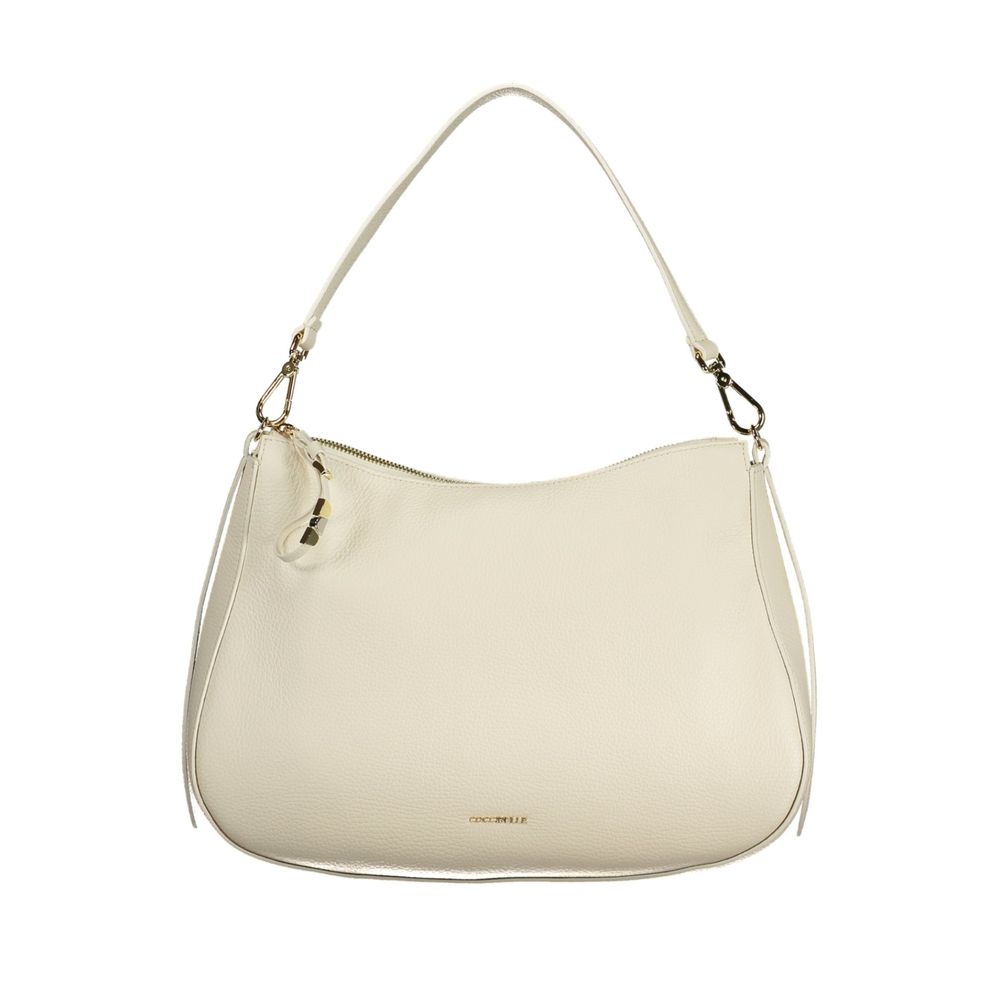 White Leather Nory Bag