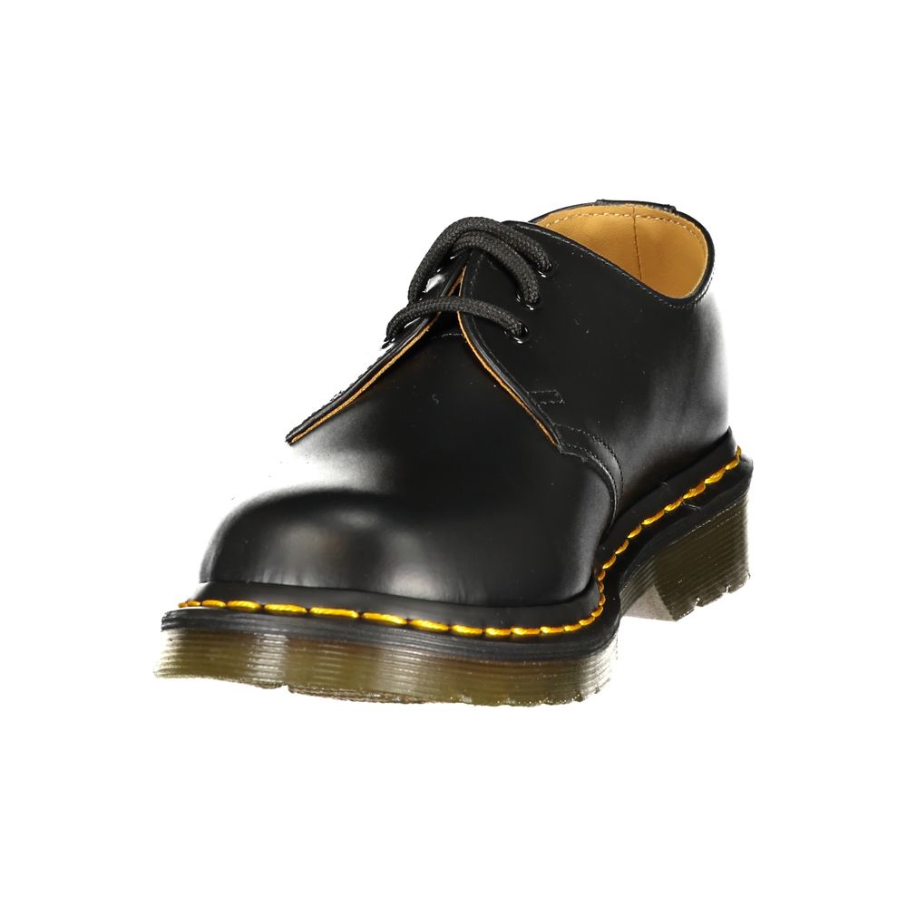 Black Leather 1461 Lace‑Up Shoe