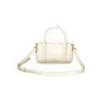 Mini White Leather Handbag