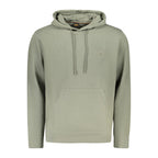 Vibrant Green Cotton Long-Sleeve Hoodie