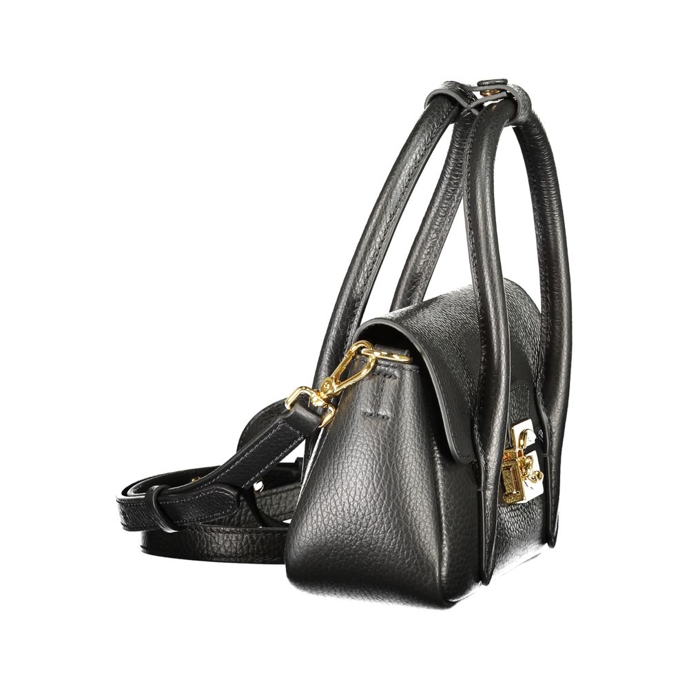 Mini C-Me Lock Leather Shoulder Bag