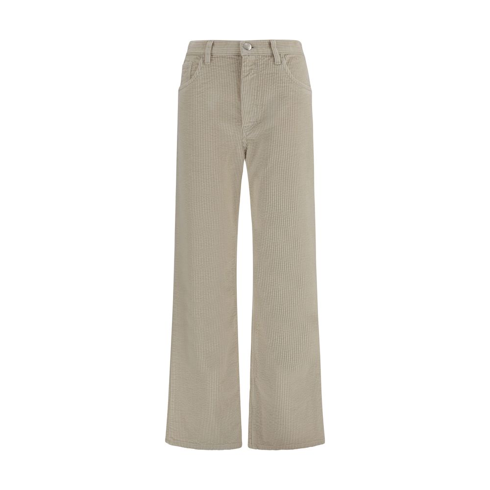 Cotton Corduroy Flared Pants